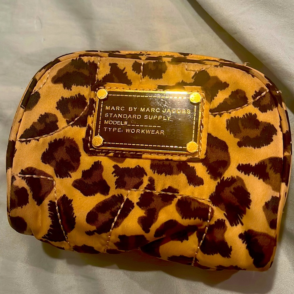 Marc Jacobs Animal Print Cosmetic Bag